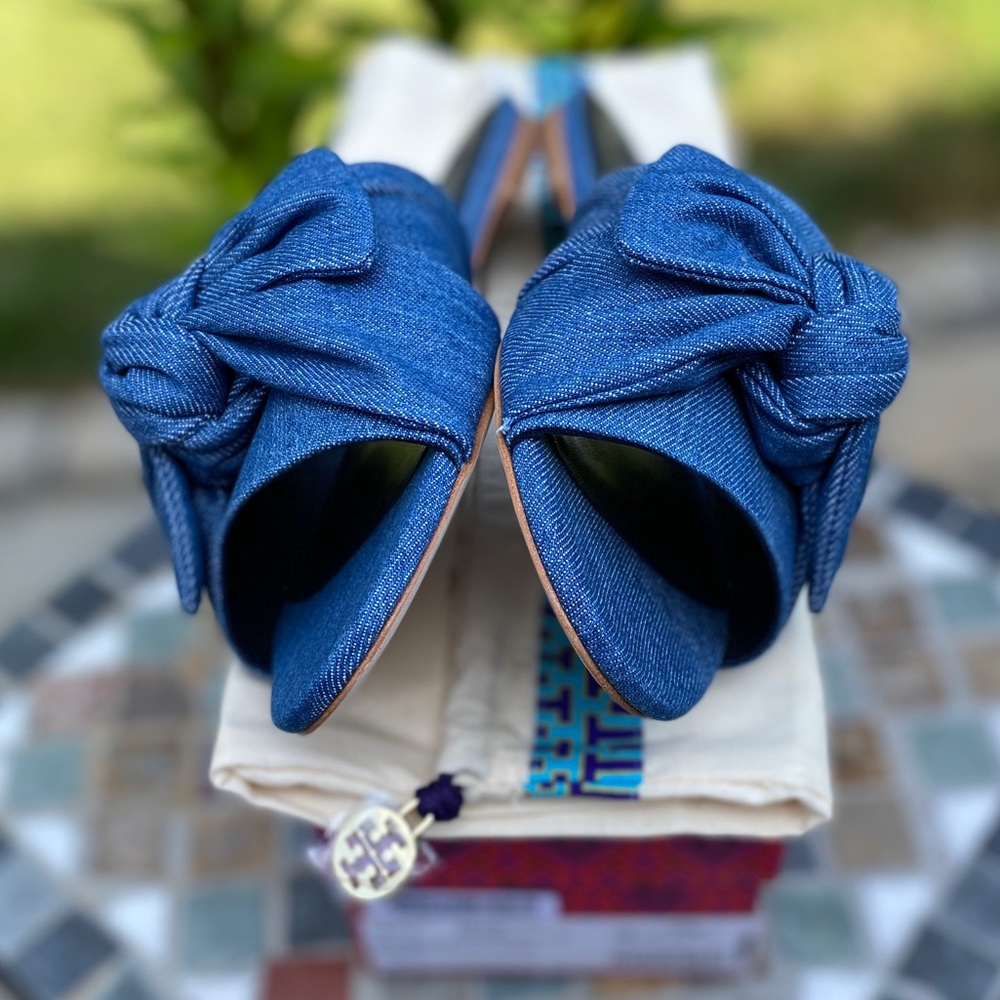 ✨ LAST PAIR ✨Tory Burch Annabelle Bow Slide Sandal - Picture 5 of 13